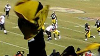 Polamalus Interception and TD in AFC Championship Game [upl. by Edylc]