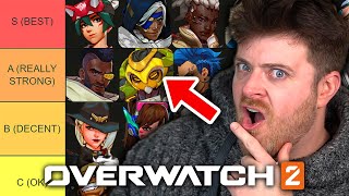 The Mid Season 8 Overwatch 2 Hero Tier List 👀 [upl. by Rizzo200]