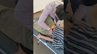 Navel Reposition Chiropractic Treatment  Dr Harish Grover [upl. by Debi]