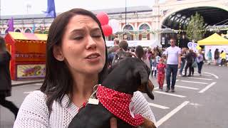 Smithfield meat Market 150th anniversary UK  ITV London News  25th August 2018 [upl. by Trefor]