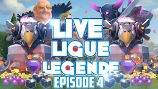 ATTAQUE en LIVE en Légende quotFULL DRAGONquot 4  Clash of clans Fr [upl. by Merdith]