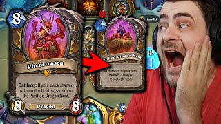 Ta karta WYGENEROWAŁA MI ZWYCIĘSTWA  Hearthstone ARENA [upl. by Ative909]