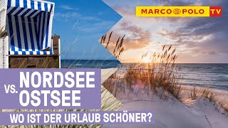 NORDSEE vs OSTSEE  Deutschlands Küsten im Vergleich [upl. by Norm]