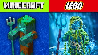 ALL MINECRAFT MOBS BUT LEGO  Hyper Realistic Version [upl. by Main]