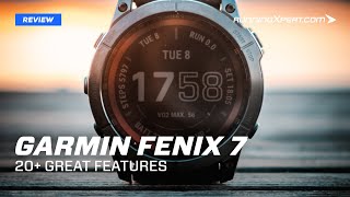 Garmin Fenix 7  20 Great Features  A fantastic GPS watch [upl. by Eigriv]