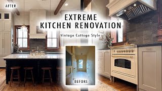 EXTREME KITCHEN RENOVATION Before amp After  XO MaCenna [upl. by Bluhm674]