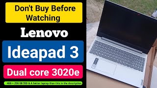 lenovo ideapad 3 amd 3020e  lenovo ideapad 3 dual core 3020e review [upl. by Ivy918]