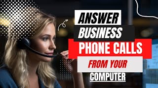 How To Answer Calls From Your Computer  Call Center Software  eWebify  Big and Small Companies [upl. by Steffy706]