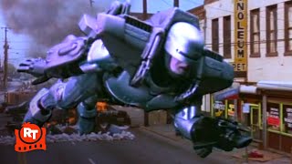 RoboCop 3 1993  RoboCops Jetpack Scene  Movieclips [upl. by Yednil263]