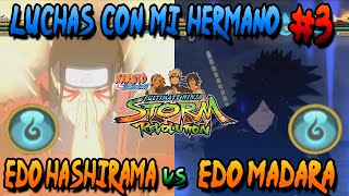 Lucha Épica Hashirama Sabio Awakening VS Madara Awakening  Naruto Storm Revolution [upl. by Leeann]