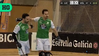 Highlights  Deportivo Liceo 41 CP Voltregà  OK Liga 2021  Jor 20 [upl. by Ramunni]