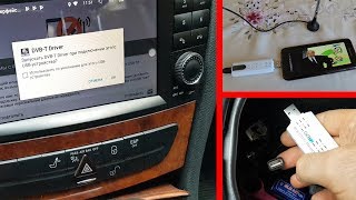 Digital USB TV Tuner DVBT2 FM For Android and PC in the Car  DVBT2 USB 2 Russia and Europe [upl. by Eillehs]