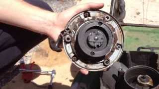 PushMowerRepaircom  Victa StarterCrankcase Seal Replacment [upl. by Noerb328]