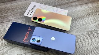 Moto G34 5g vs Vivo T2x 5g  Best Kaun sa [upl. by Anirahs]