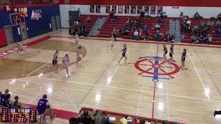 Des LacsBurlington High School vs Bottineau High School Womens Varsity Basketball [upl. by Anahsohs]