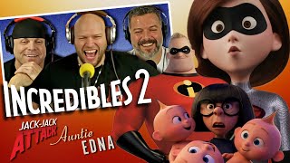 Another Incredible film and shorts Incredibles 2 Jack Jack attack amp Auntie Edna movie reaction [upl. by Venable]