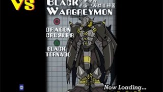 Digimon Rumble Arena  Wargreymon vs Blackwargreymon [upl. by Mitchael]