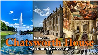 Chatsworth House  English Stately Home  Chatsworth House Tour [upl. by Cibis]