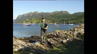 Pipe Major Bill Hepburn  Leaving Port Askaig [upl. by Reivazx]