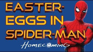 All Easter EggsReferences in SpiderMan Homecoming [upl. by Dworman259]