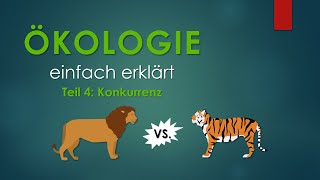 4 Konkurrenz  ÖKOLOGIE einfach erklärt [upl. by Cirded]