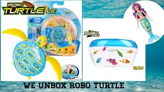 Zuru Robo turtle UnboxingRobo Fish by Super 3 year toy reviewer My Magical Mermaid Toy Review [upl. by Nomor]