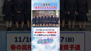 春高バレー県予選に向けて🏐 [upl. by Naujled]