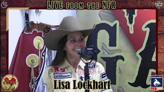 Lisa Lockhart  Round 6 Live at the NFR  The Gauge [upl. by Disharoon]