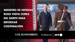 Ministro de Defensa ruso visita Corea del Norte para reforzar cooperación [upl. by Yevrah]