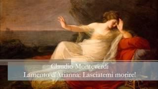 Lamento dArianna Lasciatemi morire Monteverdi arr for string orchestra and solo cello [upl. by Ecyor657]