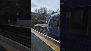 Class 170 departing North Queensferry scotrail forthbridge scotland [upl. by Desai]