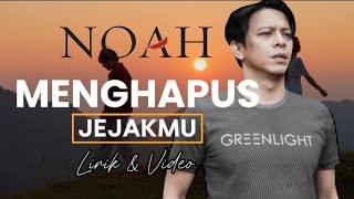 NOAH  Menghapus Jejakmu  Lirik amp footage video [upl. by Ahsitniuq]