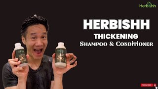 Herbishh Thickening Shampoo amp Conditioner Set Review  Herbishh [upl. by Fredrick]