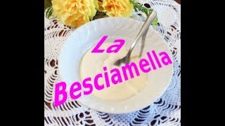 La besciamella ricetta veloce Bismuth recipe fast [upl. by Anaugal897]