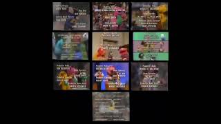 Barney and Sesame Street Remix Credits [upl. by Rogerg]