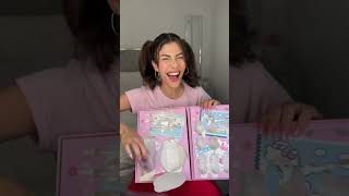 Hello kitty unboxing from part 2 sheglamofficial youtubeshorts shortvideo sheglam [upl. by Joye]