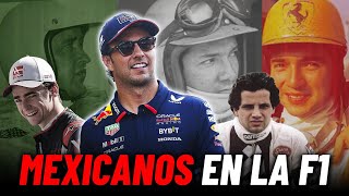 Todos los PILOTOS MEXICANOS que han CORRIDO en La FÓRMULA 1 [upl. by Ahsenom]