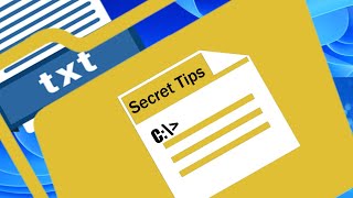 Create Text File Edit and Batch Files Via CMD  Deleting Files and Folders With SECRET TIPS [upl. by Mitman630]