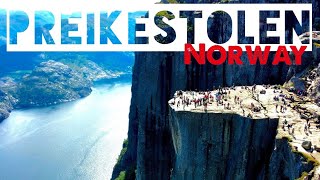 Preikestolen Pulpit rock hike and view one of most famous and spectacular viewpoints in Norway [upl. by Raymund]