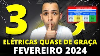 3 AÇÕES que ainda estão BARATAS QUASE DE GRAÇA em FEVEREIRO 2024 [upl. by Helmer]