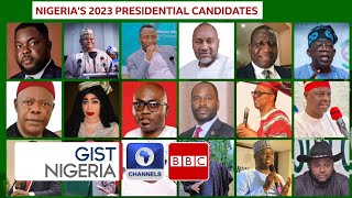 Nigerias 2023 Presidential Poll The Frontline Candidates [upl. by Ahtivak]