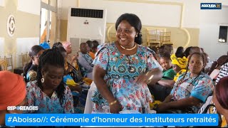 aboisso Cérémonie dhonneur aux Instituteurs retraités dAboisso [upl. by Xenia]