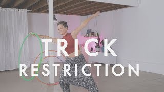 Trick Restriction  Hoop Dance Flow 20 min example of class [upl. by Ynamad]