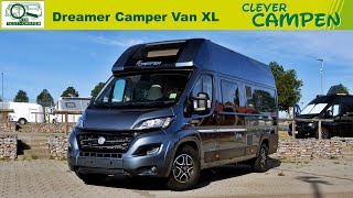 Dreamer Camper Van XL Extragroßer Campingbus mit Hubbett  TestReview  Clever Campen [upl. by Tara177]