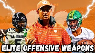 The Clemson Tigers Get Elite Playmakers On the Offensive with the 2024 Recruiting Class [upl. by Aneerhs]