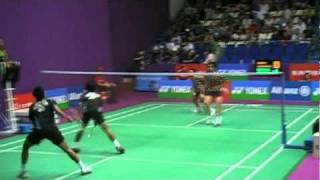 BWF World Championships 2010  KidoSetiawan match aggregation [upl. by Morville]