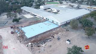 Llano ISD  Packsaddle Elementary  Construction Update  November 2024 [upl. by Valtin]