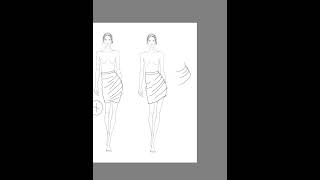 How to draw fashion fashionstyle fashiondesignerlife fashiontrends drawing fashionillustrati [upl. by Mcloughlin]