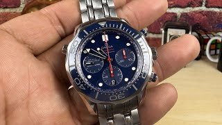 Omega Seamaster Chronograph 44mm TriRegister [upl. by Dhiren]