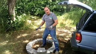 The Five Minute Fire Pit  Easy Project [upl. by Salina]